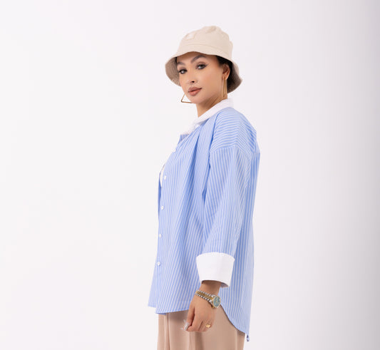 Solace Blue Chemise
