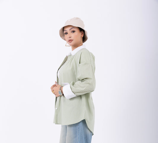 Solace Green Chemise