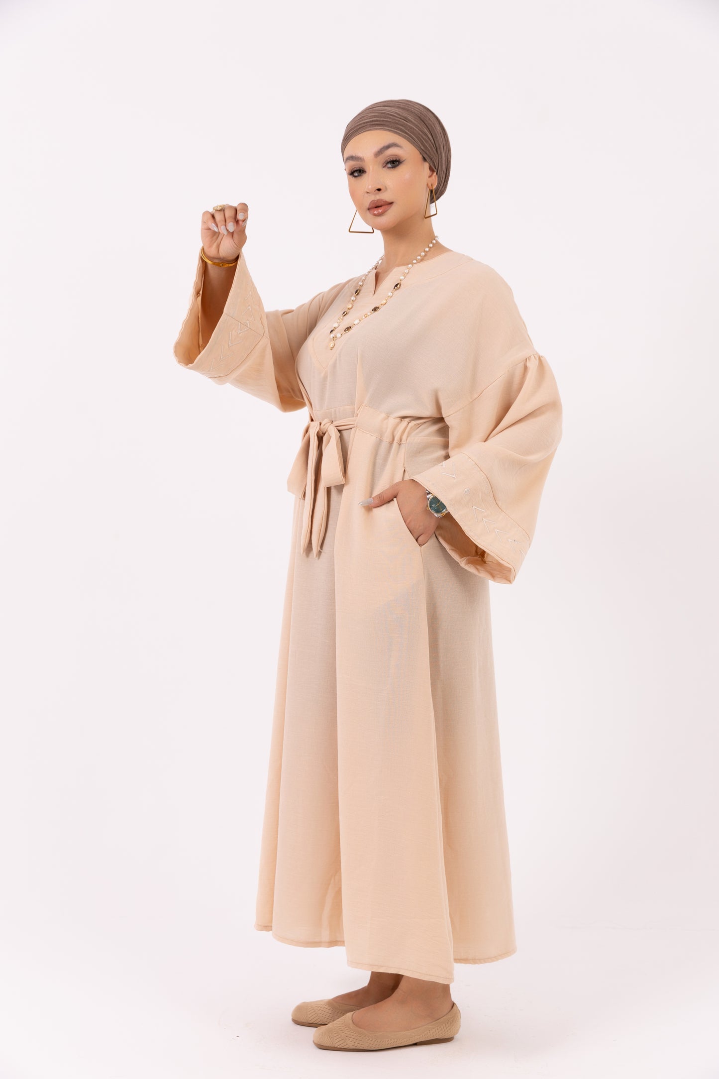 Ease Beige Dress