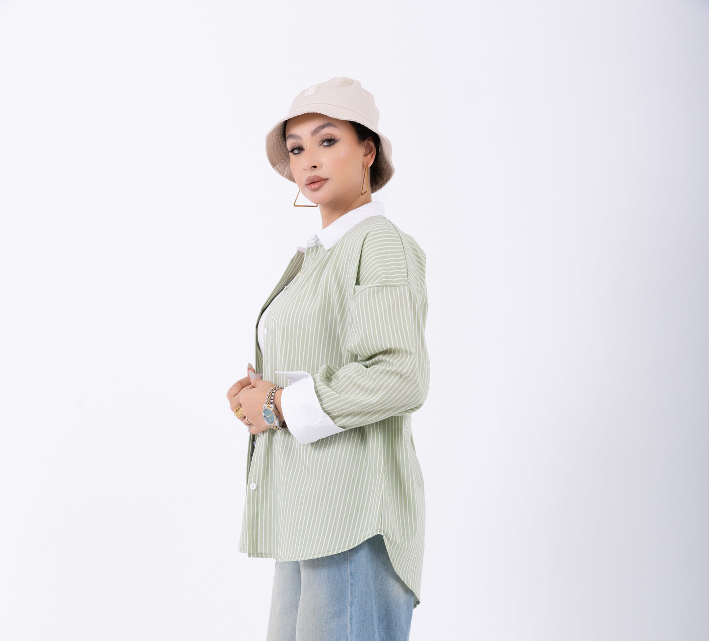 Solace Green Chemise