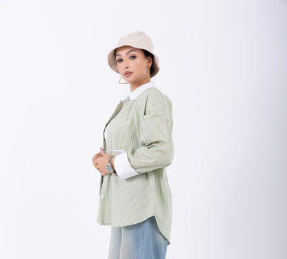 Solace Green Chemise