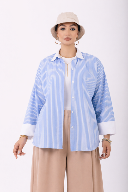 Solace Blue Chemise