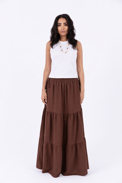 Drift Brown Skirt