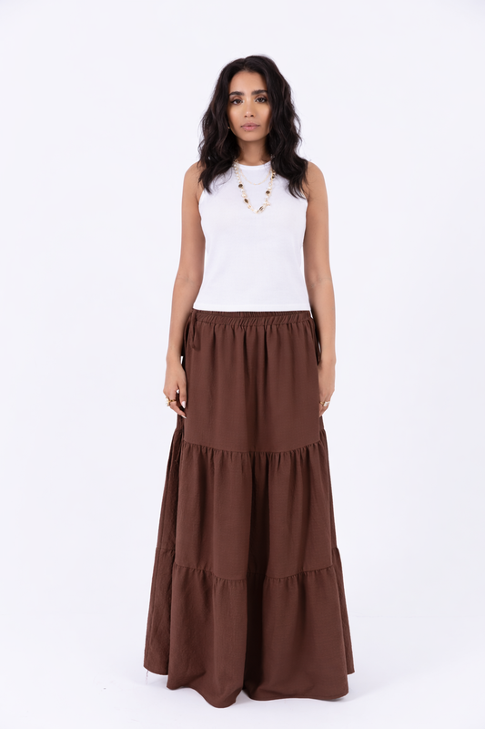 Drift Brown Skirt