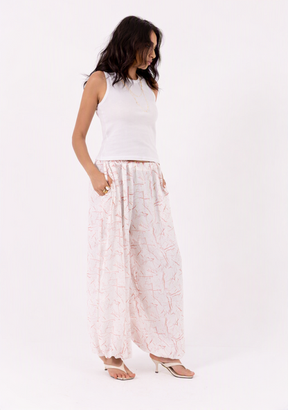 Breeze White Pants