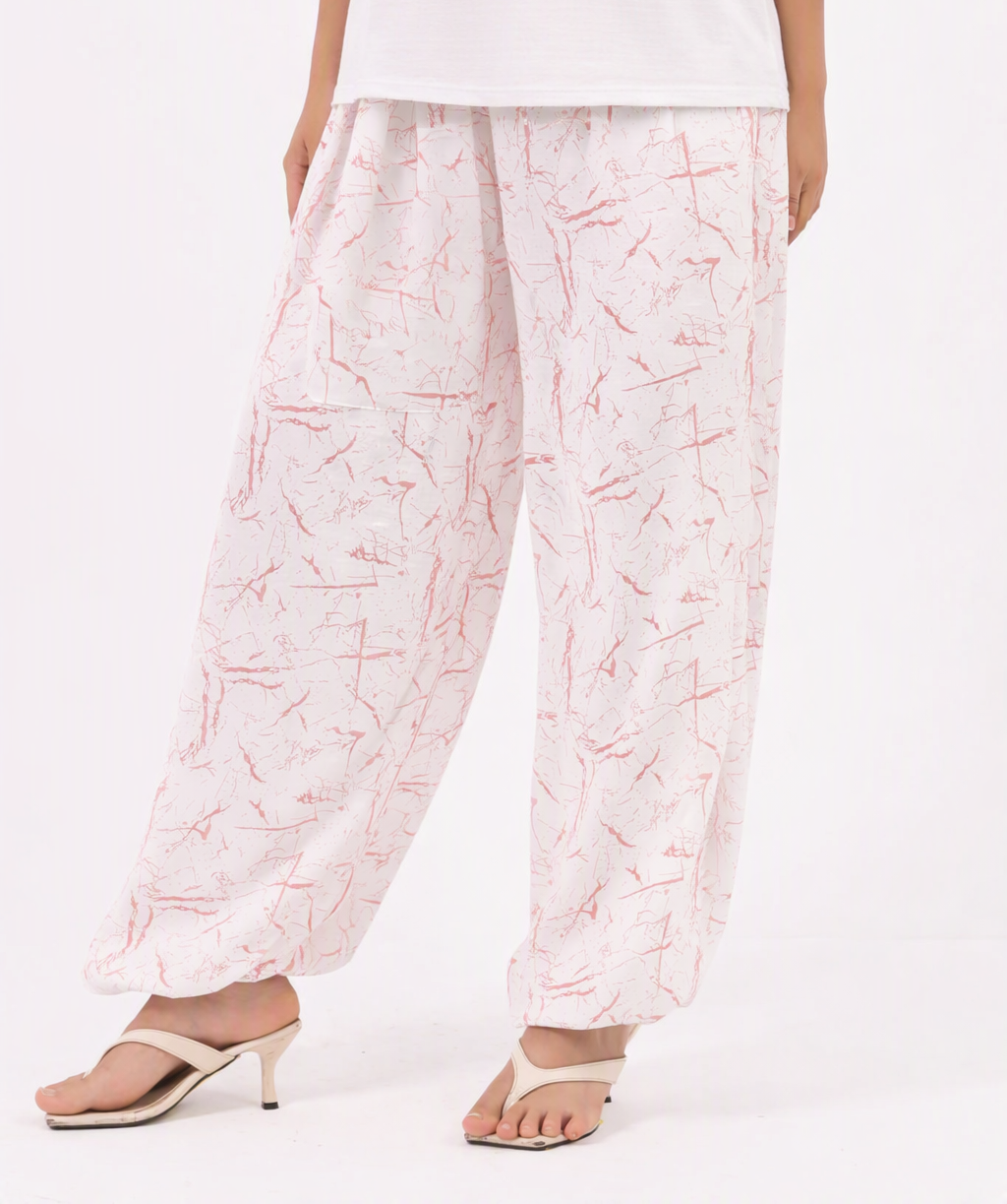 Breeze White Pants